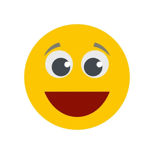 Smile icon vector flat — Stock Vector