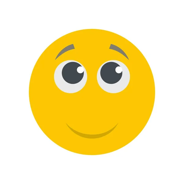 Smile icon vector flat — Stock Vector