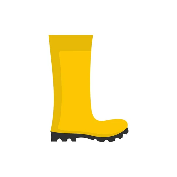 Rubber boots icon vector flat — Stock Vector