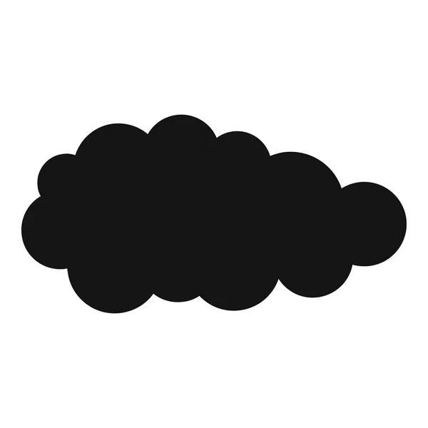Letní ikona cloudu, jednoduchý styl. — Stockový vektor