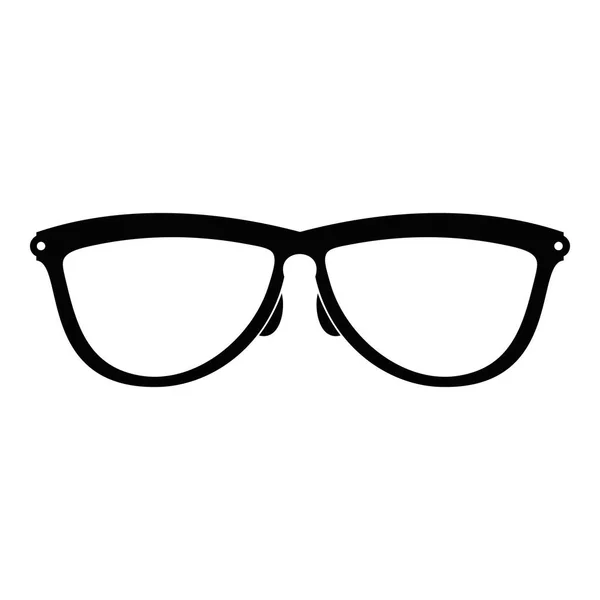 Stylish eyeglasses icon, simple style. — Stock Vector