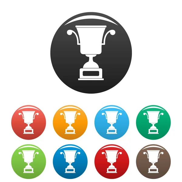 Cup Nagroda ikona wektor proste — Wektor stockowy