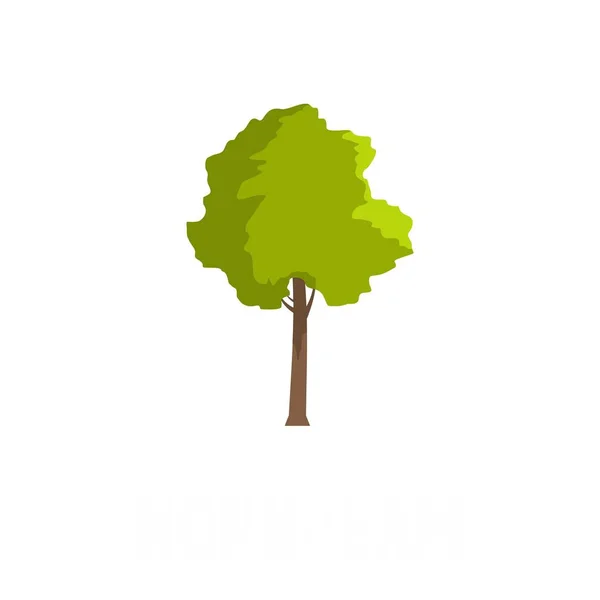 树树图标, 平面样式 — 图库矢量图片
