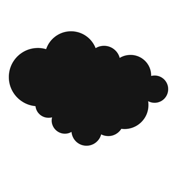 Nuage d'icône de précipitation, style simple . — Image vectorielle