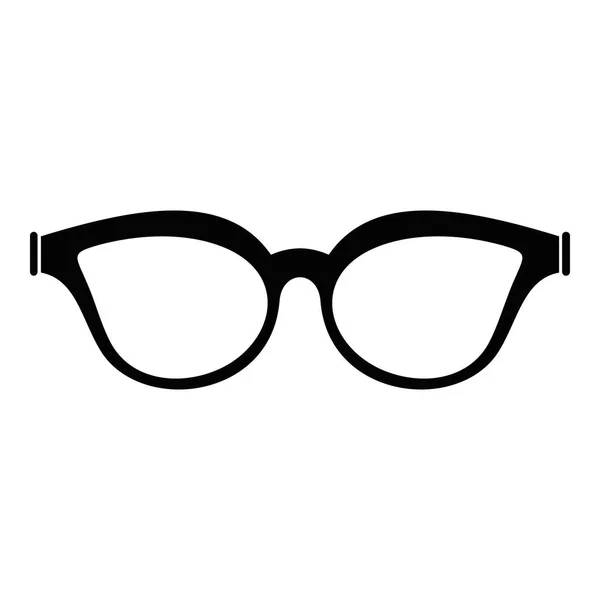 Miyop gözlük simgesi, basit tarzı. — Stok Vektör