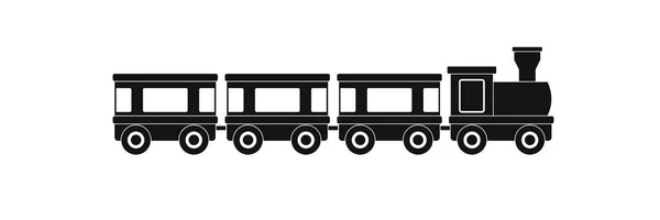 Icono de vagones, estilo simple . — Vector de stock