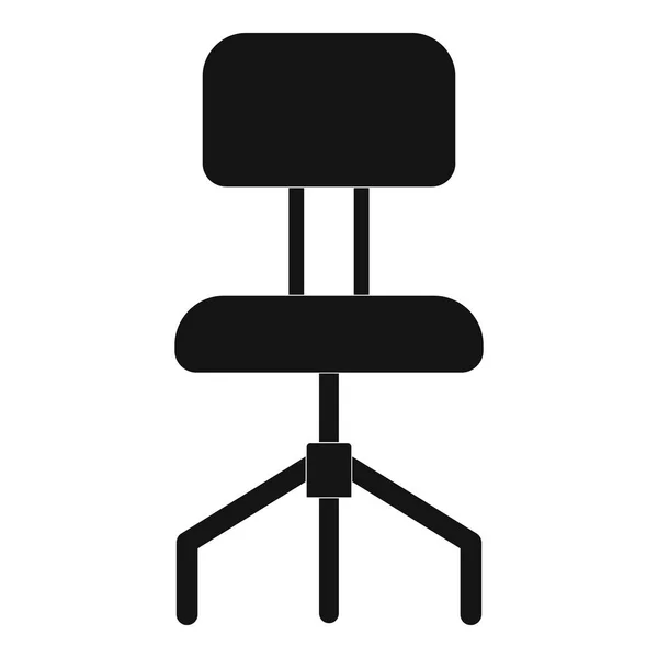 Hard chair icon, simple style. — Stock Vector