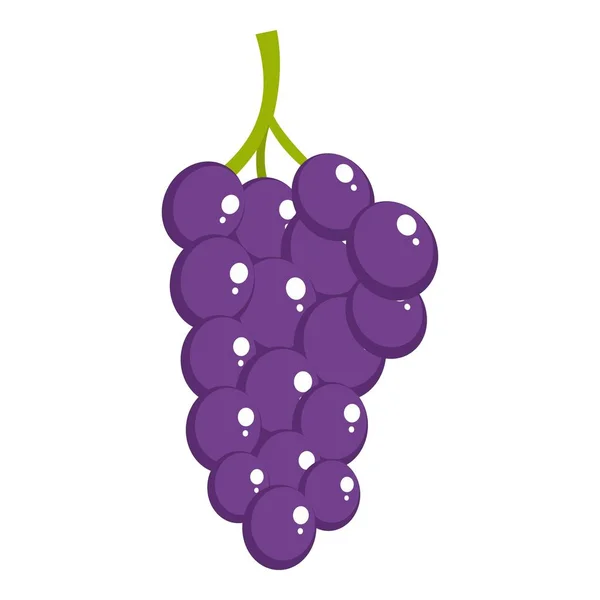 Icône de raisin Berry, style dessin animé — Image vectorielle