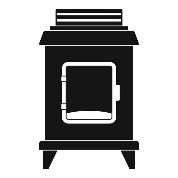 Icono del horno viejo, estilo simple — Vector de stock