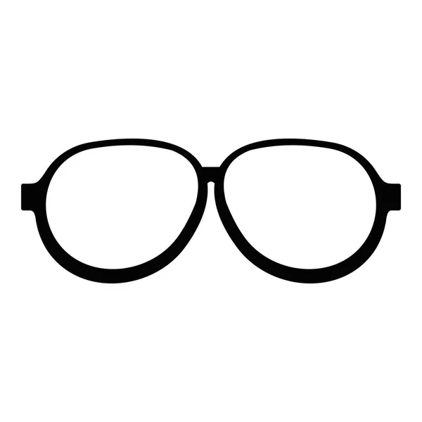 Ikone fotochromer Brillen, einfacher Stil. — Stockvektor