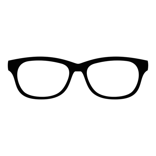 Fotochroom bril pictogram, eenvoudige stijl. — Stockvector