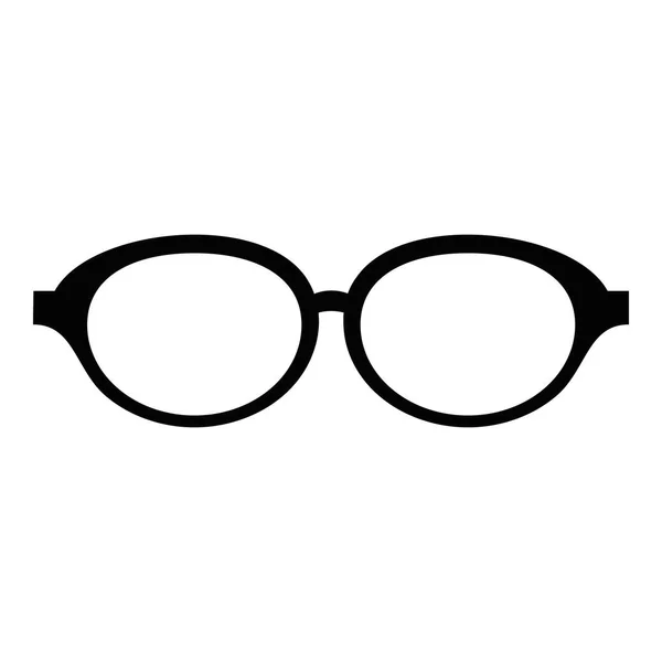 Tillbehör glasögon ikon, enkel stil. — Stock vektor