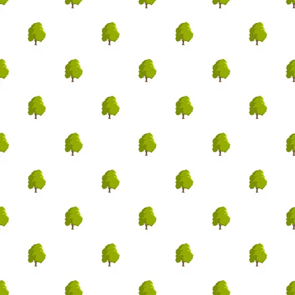 シームレスな杉の木パターン — ストックベクタ
