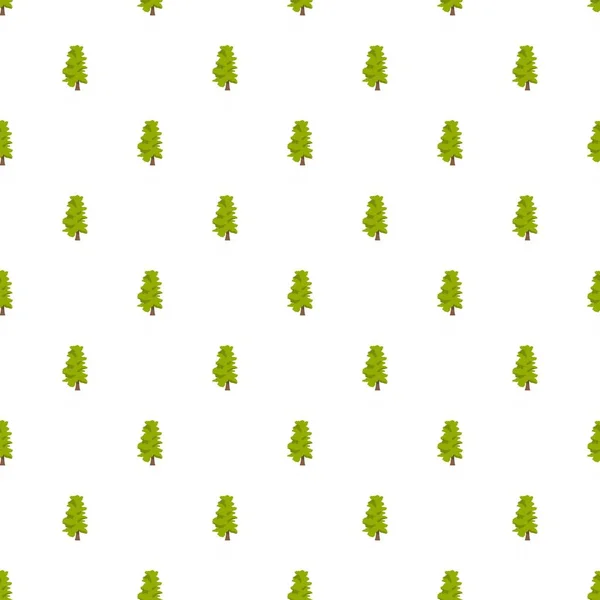 シームレスなモミの木パターン — ストックベクタ