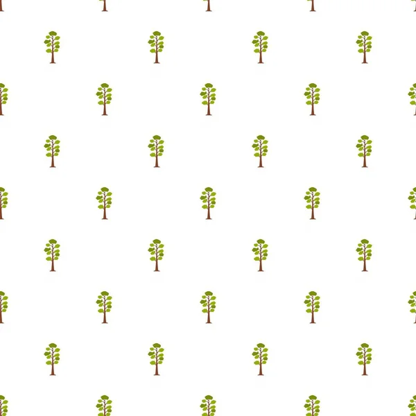 Pine tree patroon naadloos — Stockvector