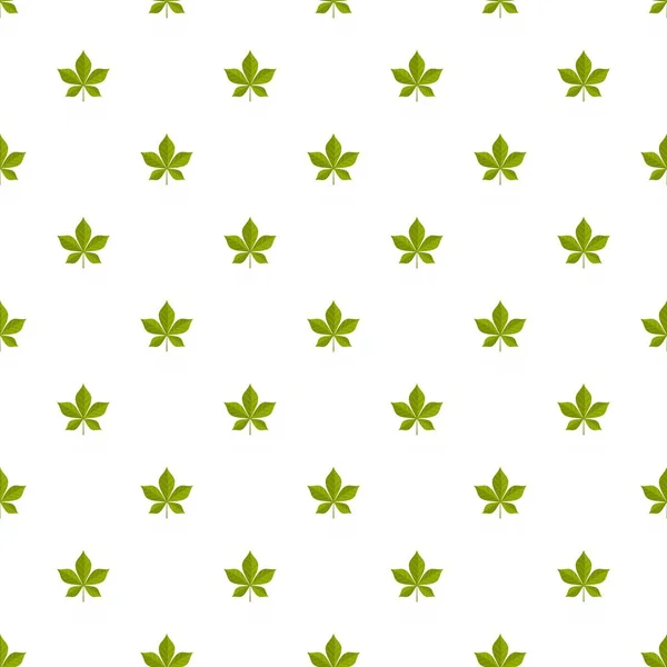 Каштановые листья бесшовные — стоковый вектор