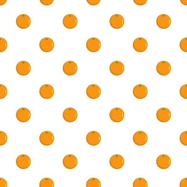 Patrón naranja sin costura — Vector de stock