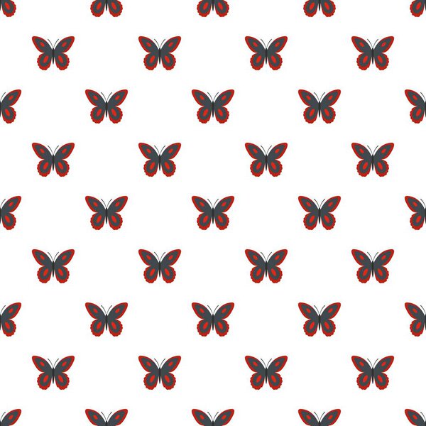 Spotted butterfly pattern seamless