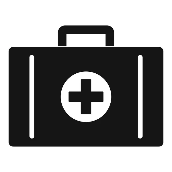 Aid kit icon, simple style — Stock Vector