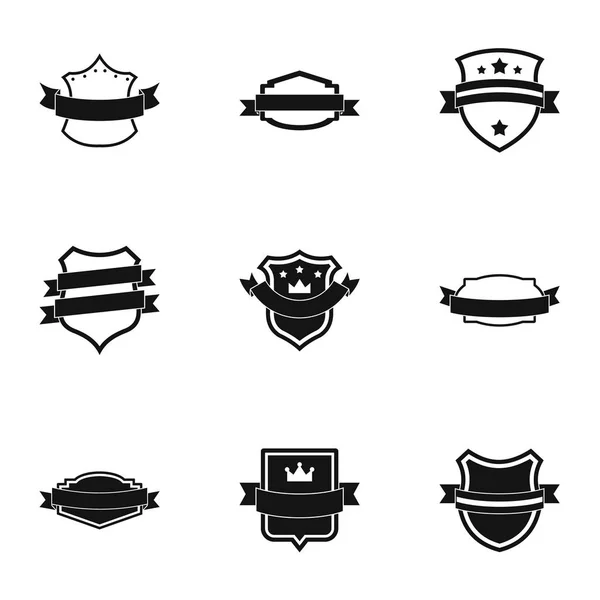 Norm icons set, simple style — Stock Vector