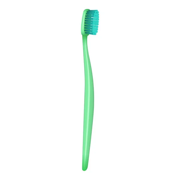 Mündliche Zahnbürste Ikone, realistischer Stil — Stockvektor