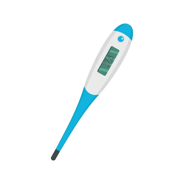 Ícone do termômetro digital, estilo plano —  Vetores de Stock
