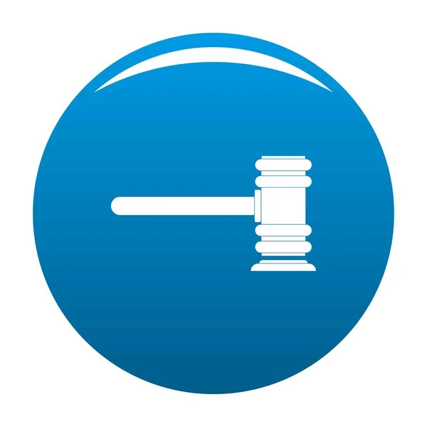 Legislation icon vector blue — Stock Vector