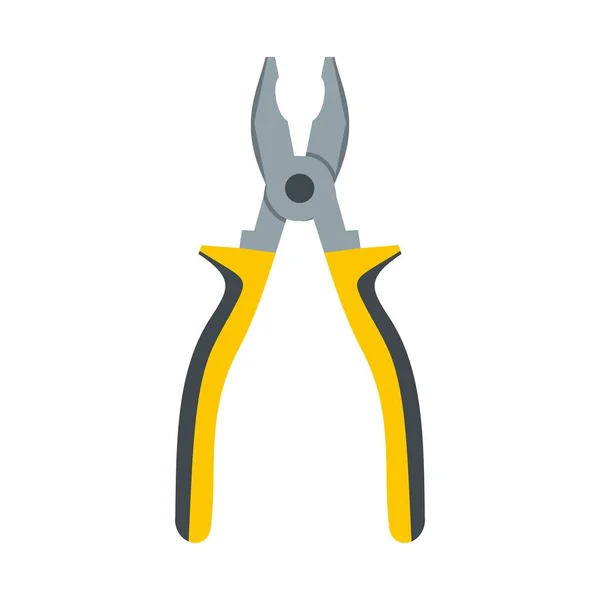 Pliers ikon, lapos stílus — Stock Vector