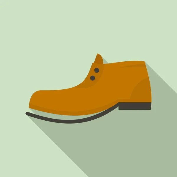 Çöp ayakkabı simgesi, düz stil — Stok Vektör