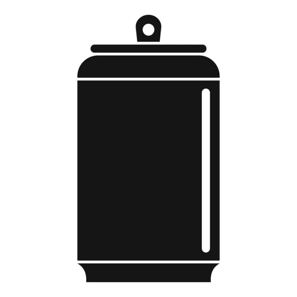 Icono de lata vacía, estilo simple — Vector de stock