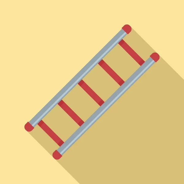 Icono de escalera, estilo plano — Vector de stock