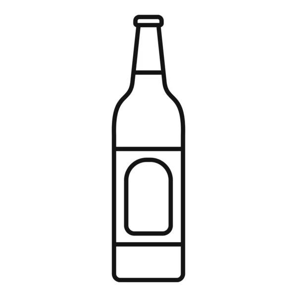 Lime σόδα ποτό εικονίδιο, περίγραμμα στυλ — Διανυσματικό Αρχείο