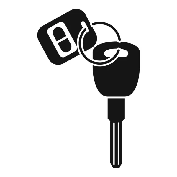 Icono de equipo de alarma de coche, estilo simple — Archivo Imágenes Vectoriales