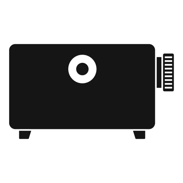 Icono de equipo de proyector de película, estilo simple — Vector de stock
