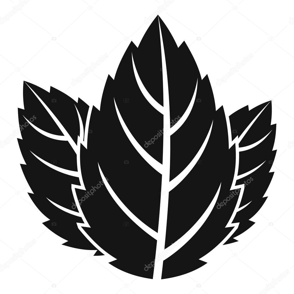 Mint Leaf Icon Simple Illustration Of Mint Leaf Vector Icon For Web Design Isolated On White Background Premium Vector In Adobe Illustrator Ai Ai Format Encapsulated Postscript Eps Eps Format
