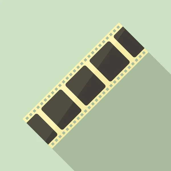 Ícone de filme de cinema, estilo plano — Vetor de Stock