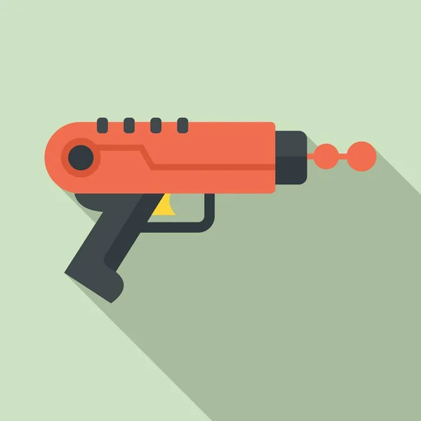 Ray Blaster icono, estilo plano — Vector de stock