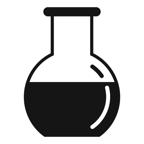 Requid flask icon, simple style — стоковый вектор
