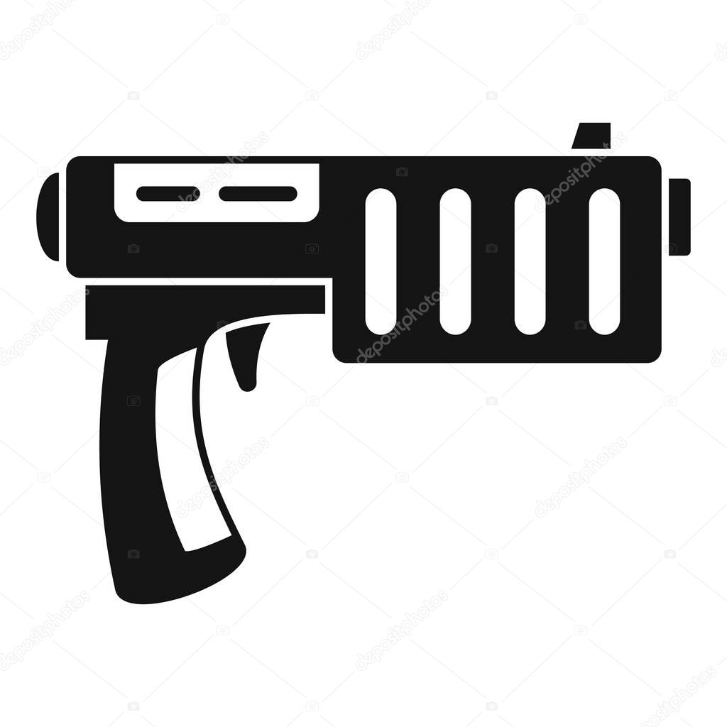Kid blaster icon, simple style