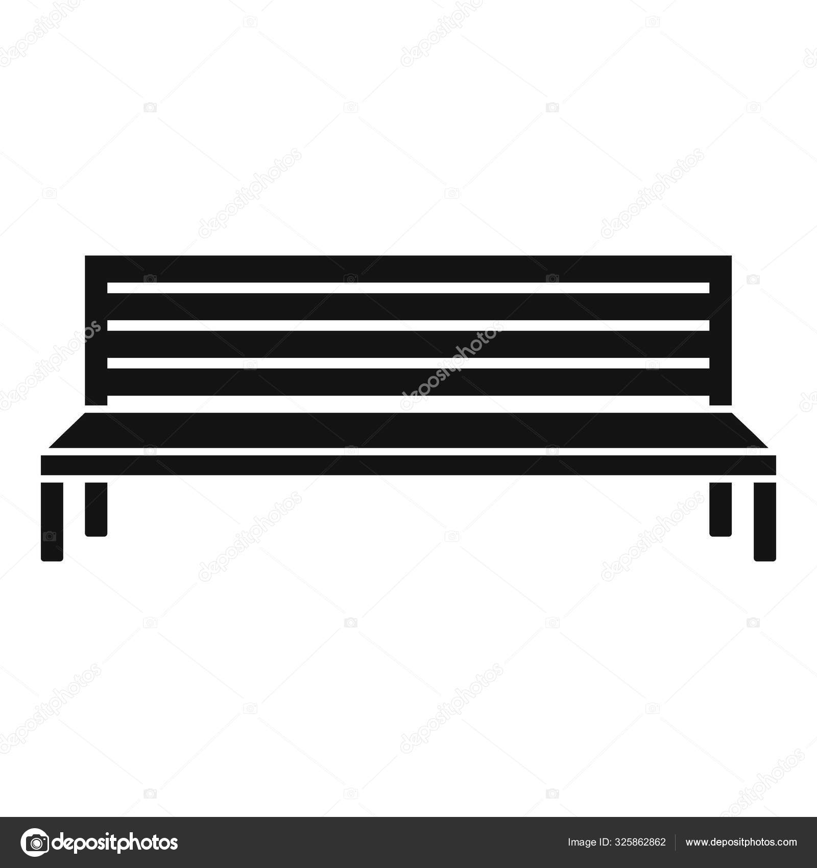 Park Bench Clipart Black And White