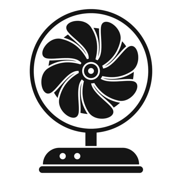 Cooling fan icon, simple style — Stock Vector