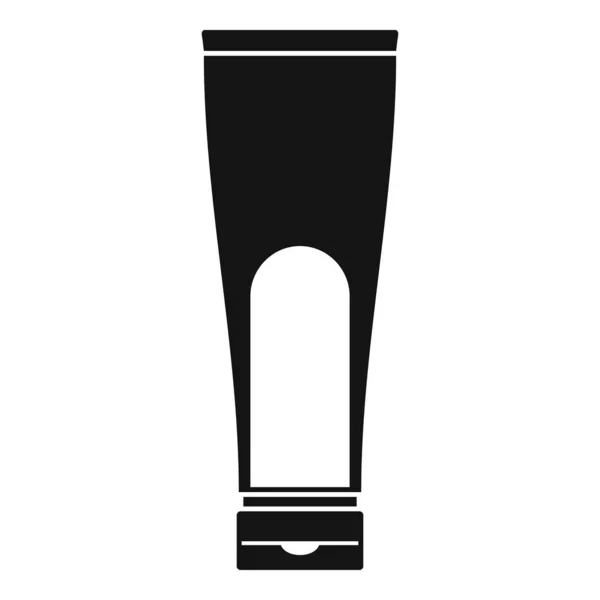 Conditioner Creme Tube Symbol, einfachen Stil — Stockvektor