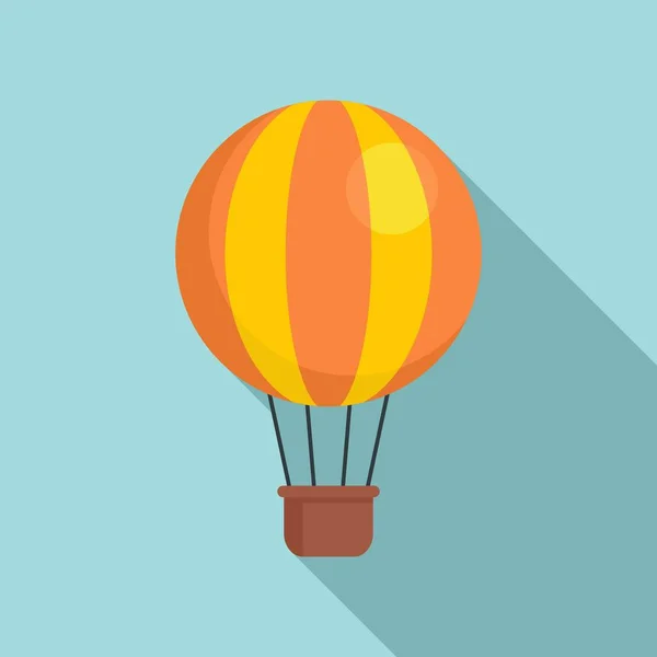 老式气球图标,扁平风格 — 图库矢量图片