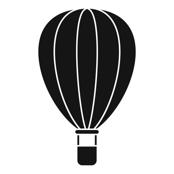 Icono lindo globo de aire, estilo simple — Vector de stock