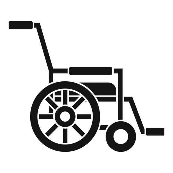 Mobility wheelchair icon, simple style — ストックベクタ