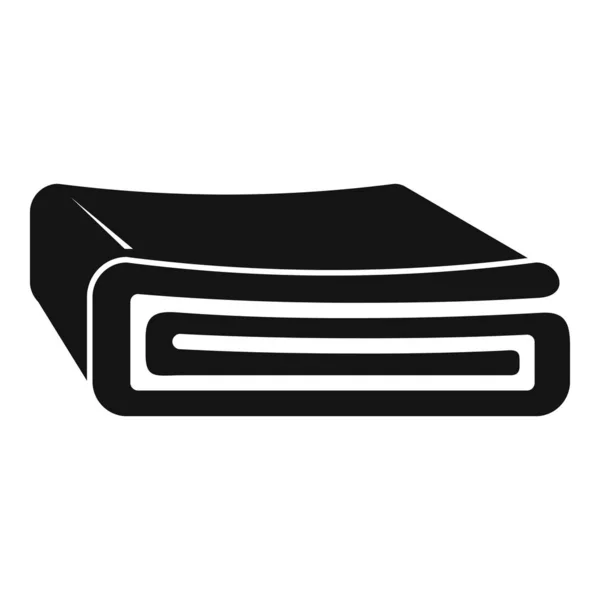 Icono de manta de cama, estilo simple — Vector de stock