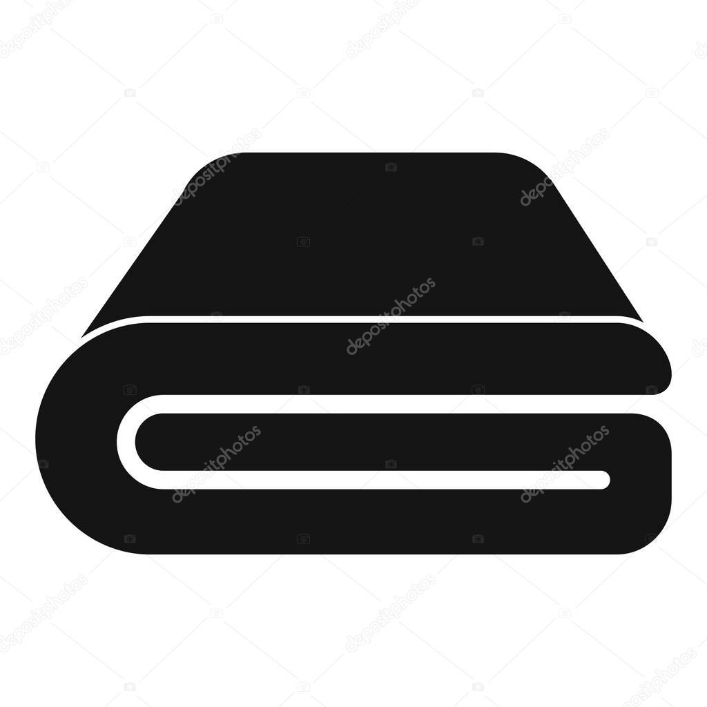 Wrap blanket icon, simple style