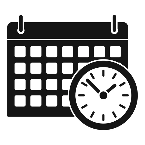 Εξετάσεις εικονίδιο ημερολογίου, απλό στυλ — Διανυσματικό Αρχείο