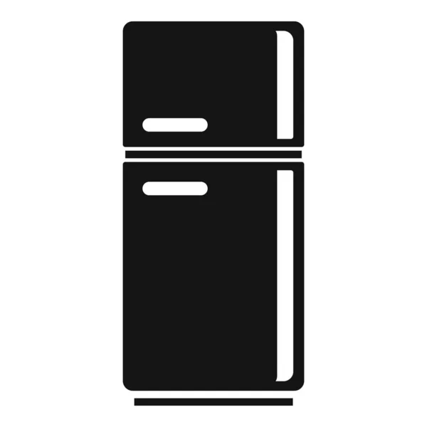 Food fridge icon, simple style — Stock Vector