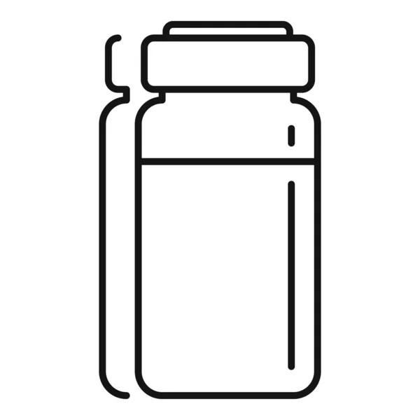 Spritze Flasche Symbol, Umriss Stil — Stockvektor